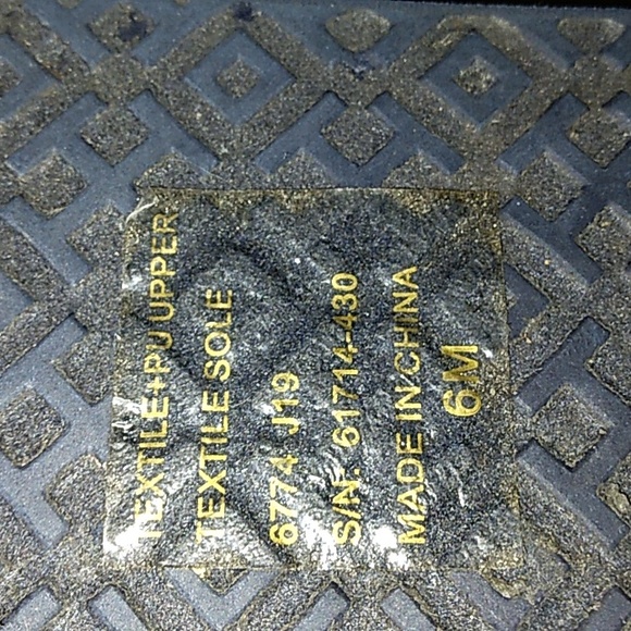 Brand New☆TORY BURCH☆Women's Infradito Blue Gemini Link Wedge Sandals☆Size 6M - Picture 11 of 13